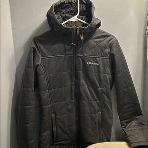 Columbia Charcoal Hooded Jacket